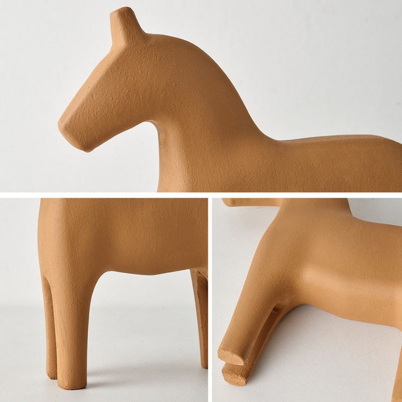 Escultura Minimalista Cavallo