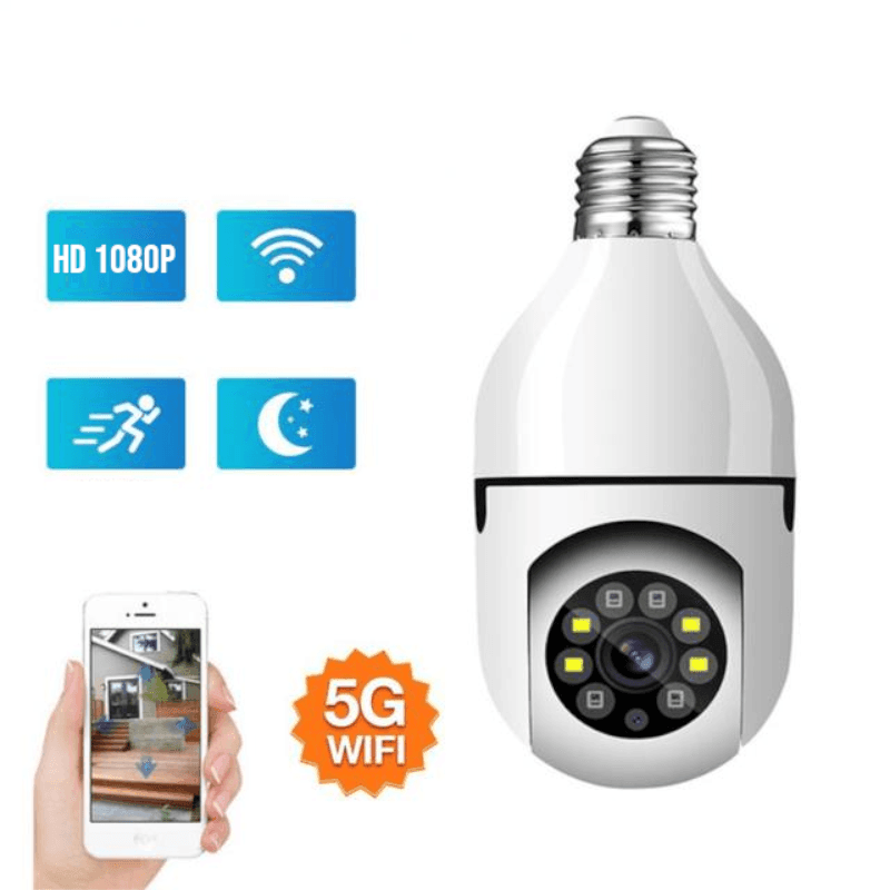 Câmera de Vigilância Inteligente Full HD Wi-Fi (Compre 1 Leve 2)