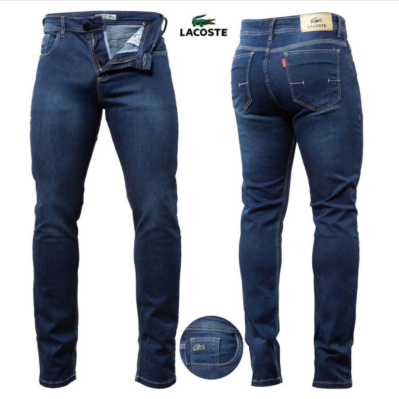KIT 5 Calças Jeans e 5 Camisetas Lacoste [QUEIMA ESTOQUE]