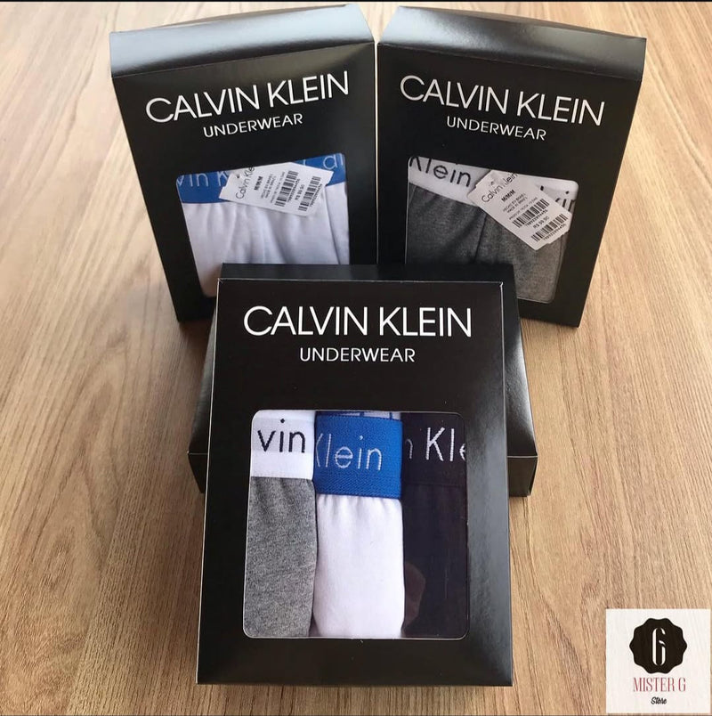 Kit 7 Bermudas Calvin Klein 100% Sarja + 3 Cuecas de Brinde