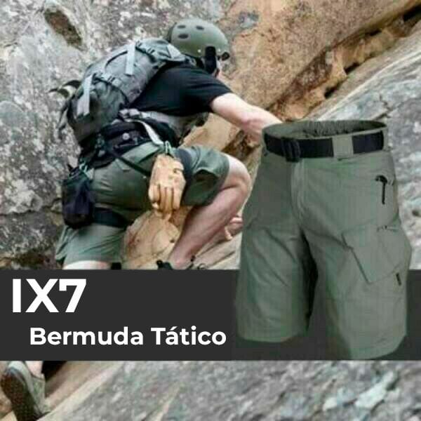 Bermuda Tática Militar Masculina Impermeável Bermuda Tática Militar Masculina Impermeável Minha loja 