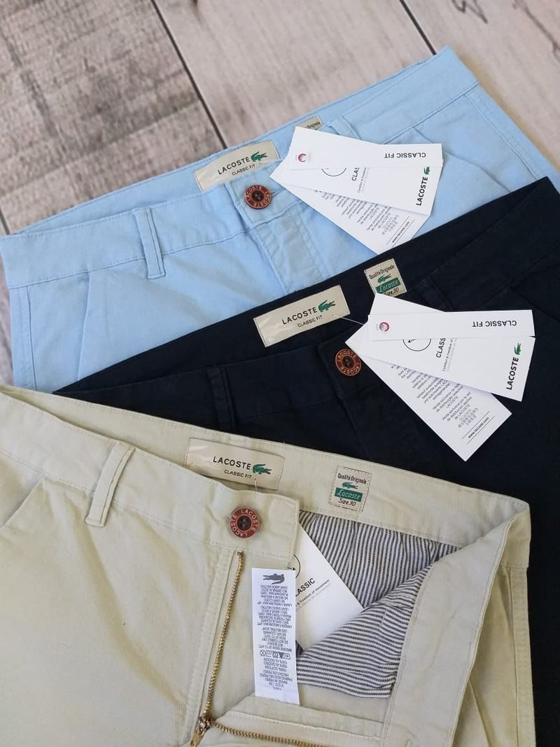 Bermuda Masculina Classic Fit Lacoste - Caqui