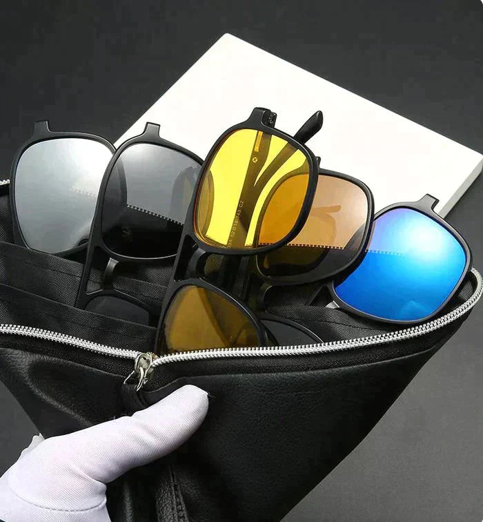 Óculos de Sol Kit com 6 Lentes Polarizadas + Porta Óculos | Frete Grátis Óculos de Sol Kit com 6 Lentes Polarizadas + Porta Óculos | Frete Grátis Minha loja 