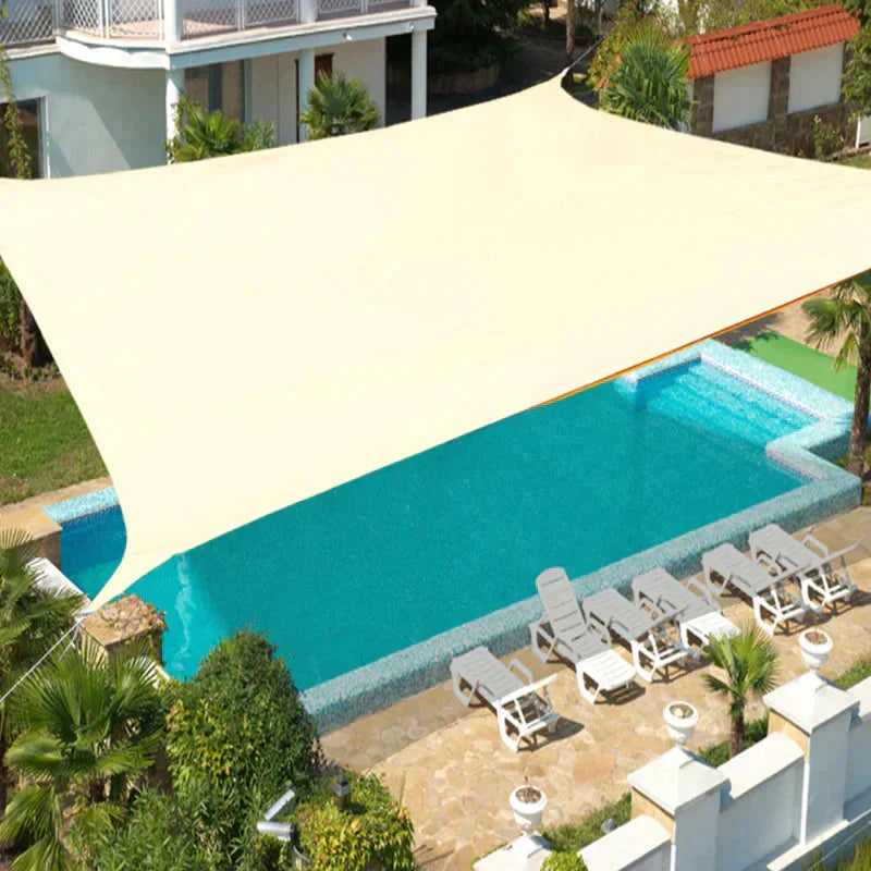 Toldo Portátil com Proteção UV - Flexível e Ultra Resistente Minha loja 4x4 Metros (Gigante++) Cinza 